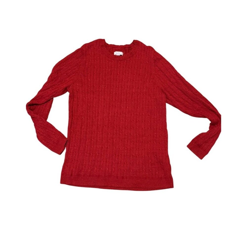Croft &‎ Barrow Red Sweater (A2)